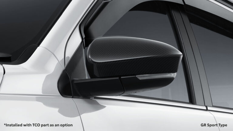 New Black Glossy Outer Mirror Cover