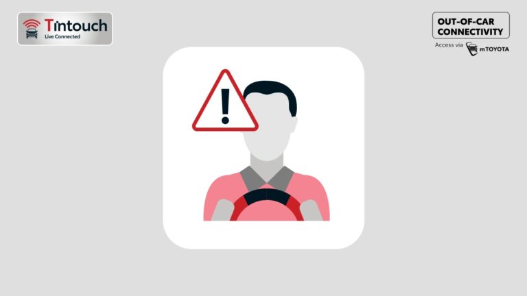 Guest Driver Alert Enable specific push notification settings (Distance Radius, Max. Speed, and Max. Idle Time) when you permit other driver to use the vehicle (Ex. Valet Parking).