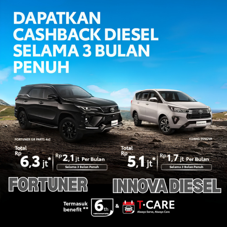 promo fortuner dan innova